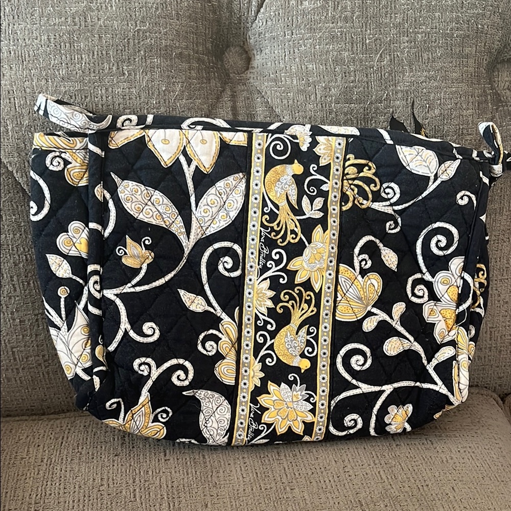 Vera Bradley Large Floral Cosmetic Bag